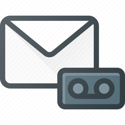 Email, envelope, mail, message, voice icon - Download on Iconfinder