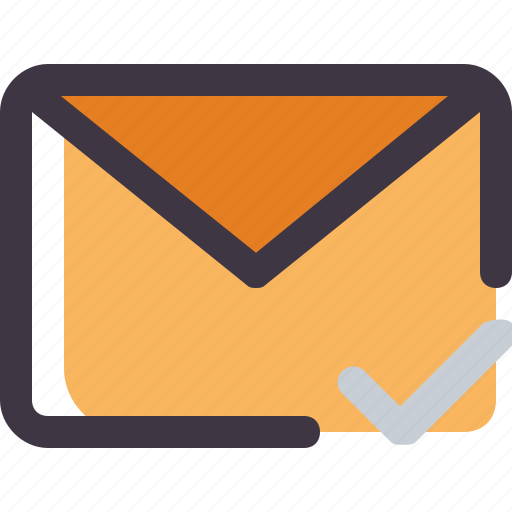 Check, email, envelope, letter, mail icon - Download on Iconfinder