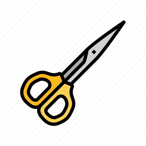 Scissors, embroidery, hobby, fabric, fashion, stitch icon - Download on Iconfinder