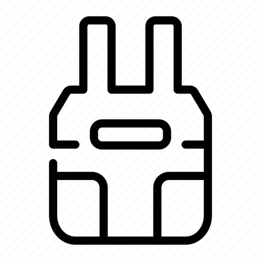 Miscellaneous, bullet, proof, vest, protection, police, weapons icon - Download on Iconfinder