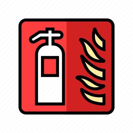 Fire, extinguisher, emergency, safety, security, danger icon - Download on Iconfinder