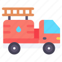 fire, truck, emergency, rescue, vehicle