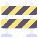 barrier, road, street, traffic, block, sign, construction