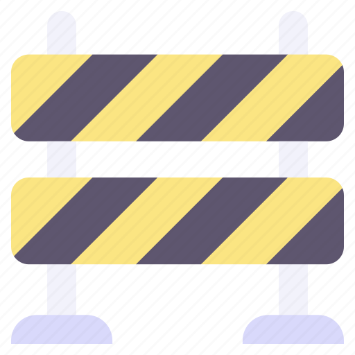 Barrier, road, street, traffic, block, sign, construction icon - Download on Iconfinder