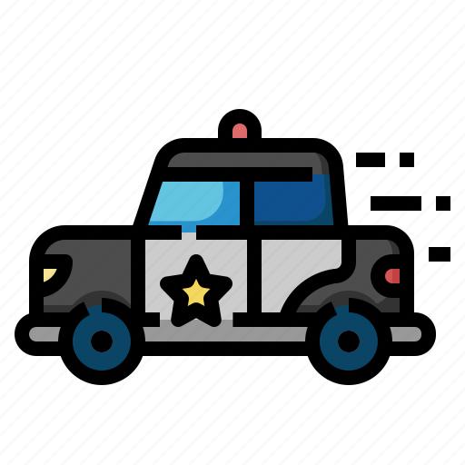 Police, car, transport, automobile, security, protect, transportation icon - Download on Iconfinder