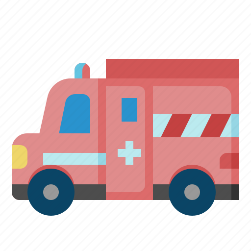 Ambulance, emergency, siren, healthcare, and, medical, vehicle icon - Download on Iconfinder