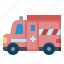 ambulance, emergency, siren, healthcare, and, medical, vehicle 