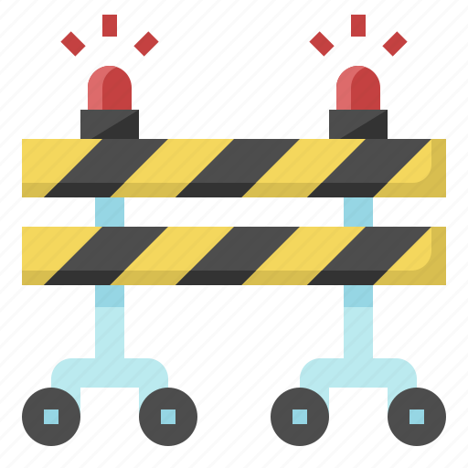 Barrier, road, block, barricade, no, entry, blockade icon - Download on Iconfinder