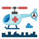 helicopter, chopper, transportation, aircraft, emergency, hospital, healthcare