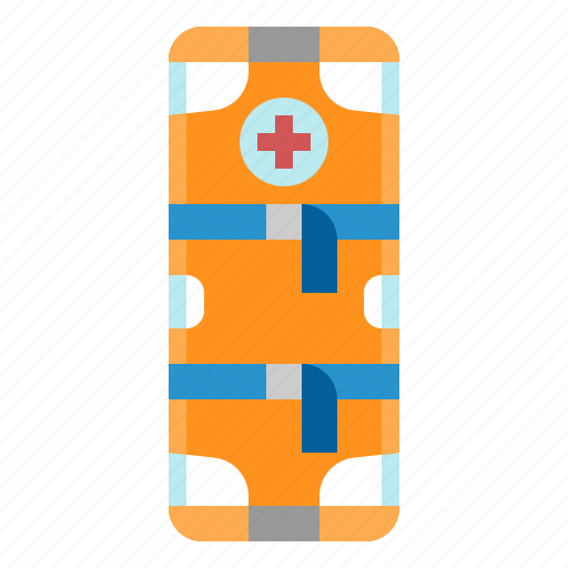 Medical, stretcher, illness, assistance, rescue, ambulance, healthcare icon - Download on Iconfinder