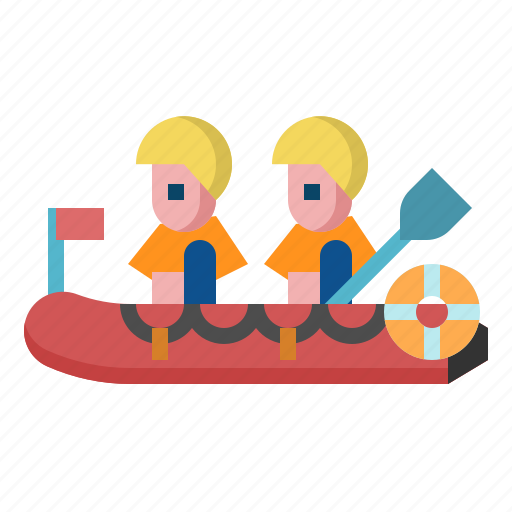 Rescue, boat, inflatable, transportation, accident, floating icon - Download on Iconfinder