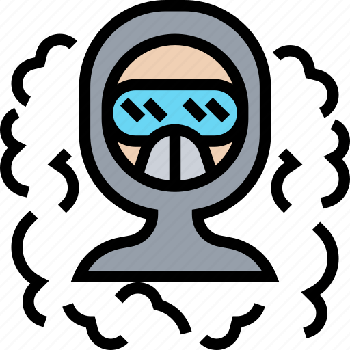 Poison, gas, face, mask, protection icon - Download on Iconfinder