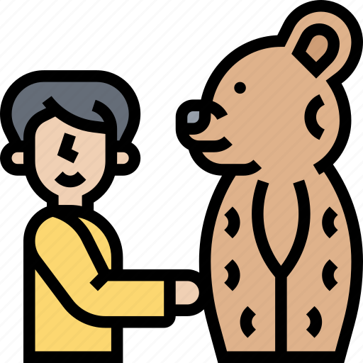 Zookeepers, bear, escape, rescue, emergency icon - Download on Iconfinder