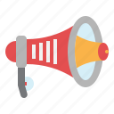 megaphone, advertising, announcement, campaign, marketing