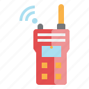 walkie, talkie, communication, radio, transmitter