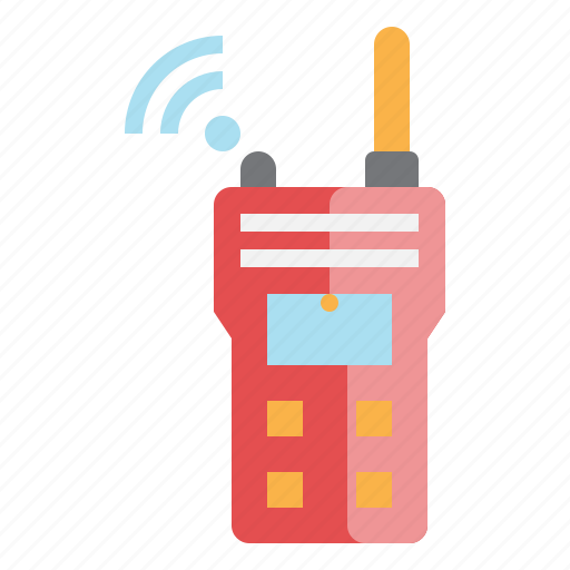 Walkie, talkie, communication, radio, transmitter icon - Download on Iconfinder
