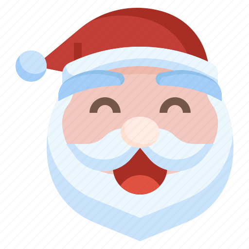 Santa, happy, claus, emoticons, christmas, xmas, winter icon - Download on Iconfinder