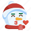 snowman, love, xmas, emoji, fun, snowflake, christmas 