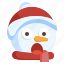 snowman, surprised, smileys, emoji, surprise, feelings, winter 