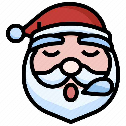 Santa, sleepy, christmas, fe, xmas, winter icon - Download on Iconfinder