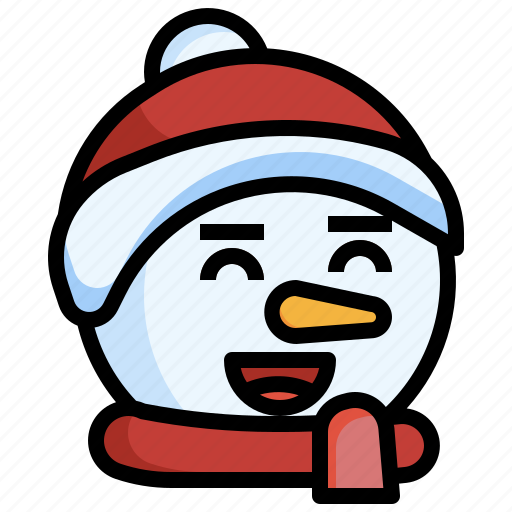Snowman, happy, fun, winter, snowflake, xmas, snow icon - Download on Iconfinder