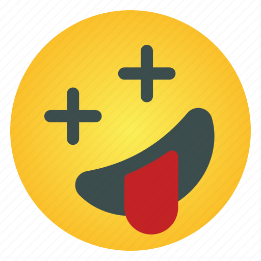 Dead, emoticon, emoji, face, emotion, smiley, expression icon - Download on Iconfinder