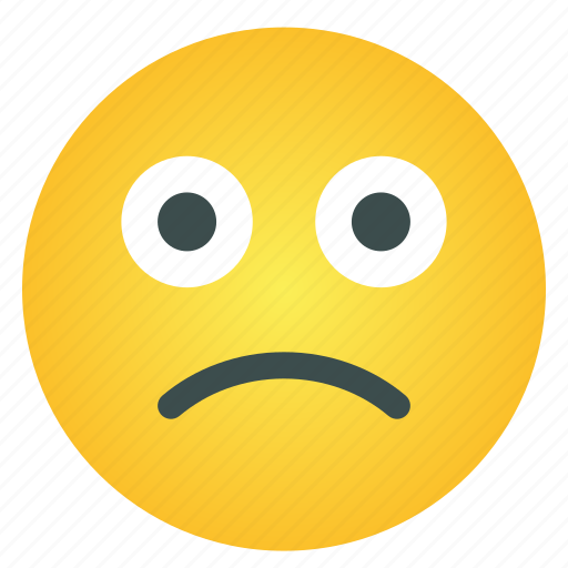 Confuse, emoticon, emoji, face, emotion, smiley, expression icon - Download on Iconfinder