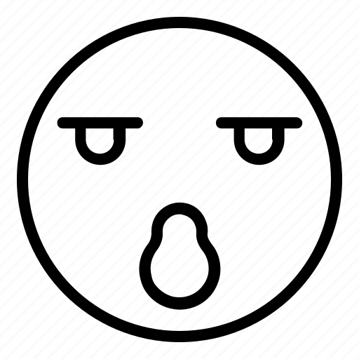 Emoji, emoticon, expression, emotion, shock icon - Download on Iconfinder