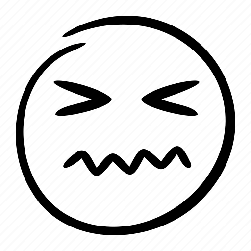 Disgusted, displeased, abhor, face, emoji, emotion, bubble icon - Download on Iconfinder