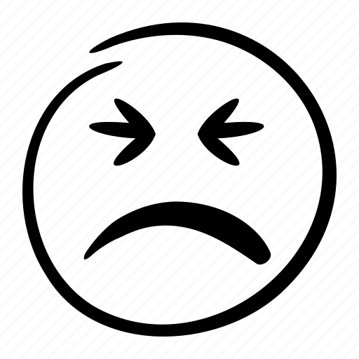 Dislike, aversion, antipathy, face, emoji, emotion, bubble icon - Download on Iconfinder