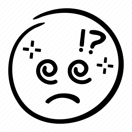 Stunned, dazed, shocked, face, emoji, emotion, bubble icon - Download on Iconfinder