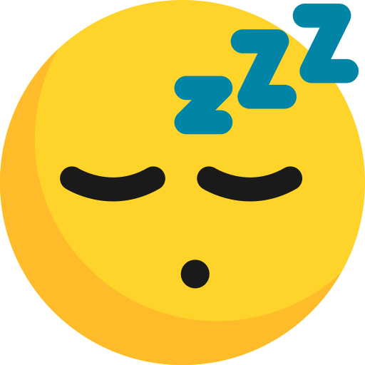 Sleeping Smiley Face Png