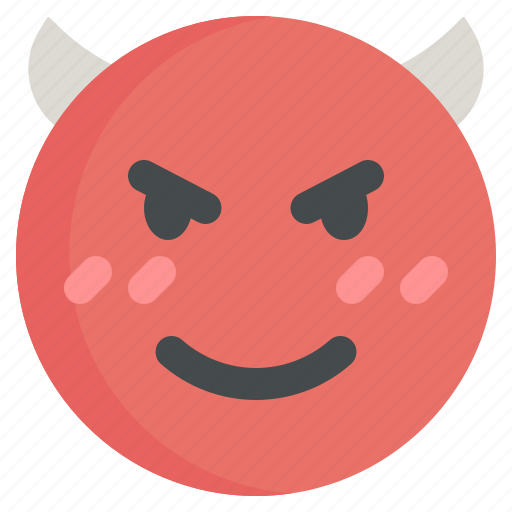 Face, emoticon, emotion, devil, emoji, angry, smile icon - Download on Iconfinder