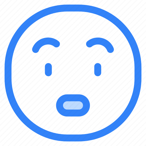 Emoji, surprised, shocked, emoticon, smileys, emoticons, feelings icon - Download on Iconfinder