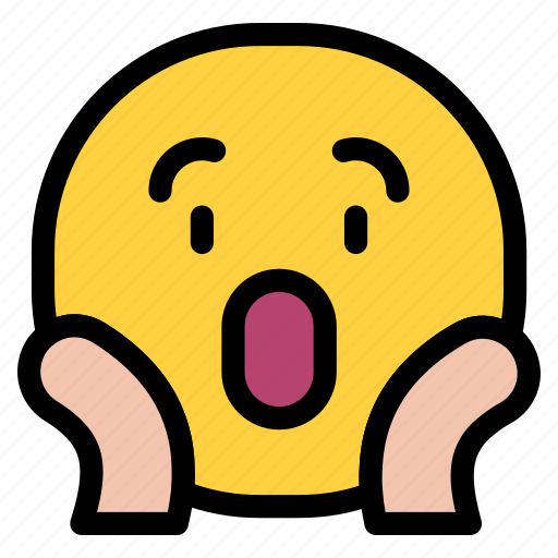 Emoji, emoticon, smileys, emoticons, feelings, mood, amazed icon - Download on Iconfinder