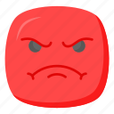 angry, hatred, mad, anger, emoji, emoticon, emotion