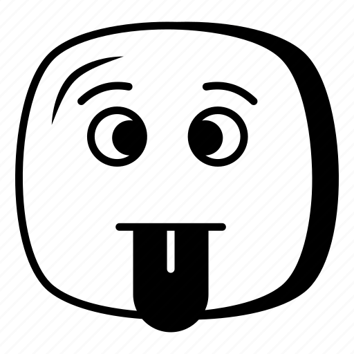 Dumb, exhausted, funny, emoji, emotion, emoticon, face icon - Download on Iconfinder