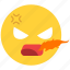 angry, emoji, emoticon, emotion, face, feeling, pissed 
