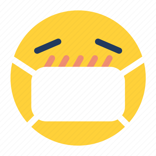 Emoji, emoticon, emotion, face, feeling, ill, sick sticker - Download on Iconfinder