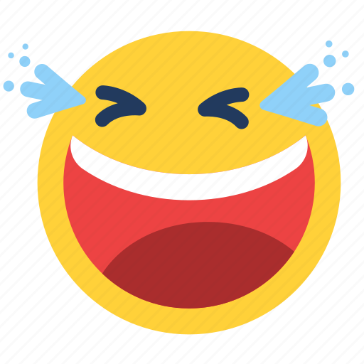 Emoji, emoticon, emotion, face, feeling, laughing, lol sticker - Download on Iconfinder