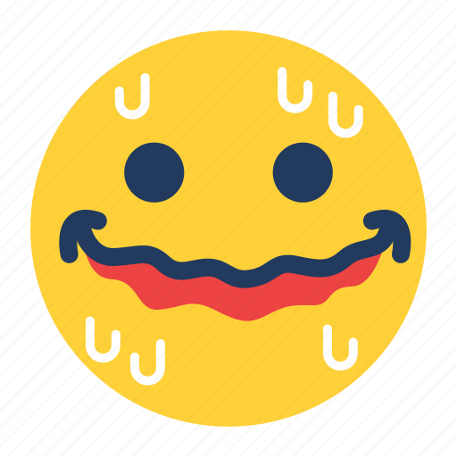 Afraid, emoji, emoticon, emotion, face, feeling, scared sticker - Download on Iconfinder