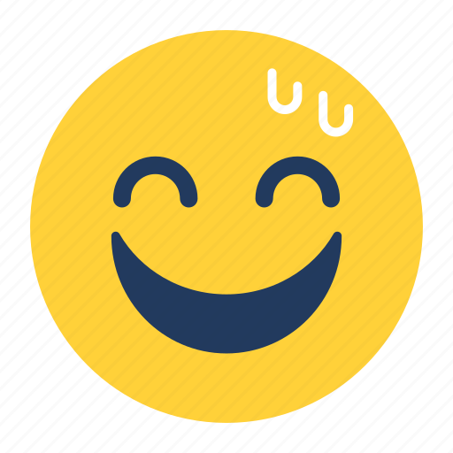 Emoji, emoticon, emotion, face, feeling, scare, smile sticker - Download on Iconfinder