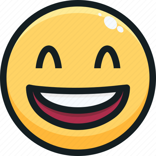Emoji, emotion, emotional, face, haha icon - Download on Iconfinder