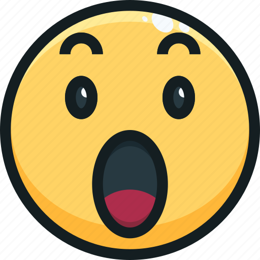 Emoji, emotion, emotional, face, wow icon - Download on Iconfinder