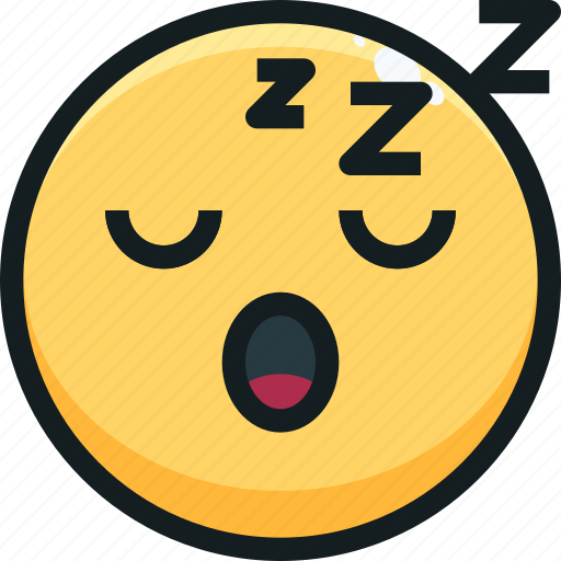 Emoji, emotion, emotional, face, sleep icon - Download on Iconfinder