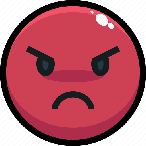 Angry, emoji, emotion, emotional, face icon - Download on Iconfinder