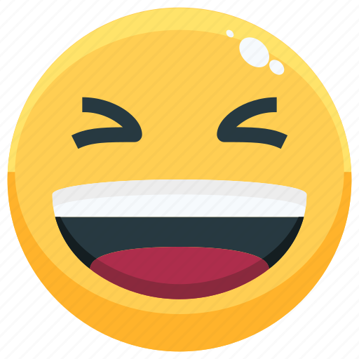 Emoji, emotion, emotional, face, feeling, haha icon - Download on Iconfinder