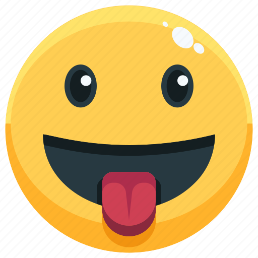 Emoji, emotion, emotional, face, feeling, tongue icon - Download on Iconfinder