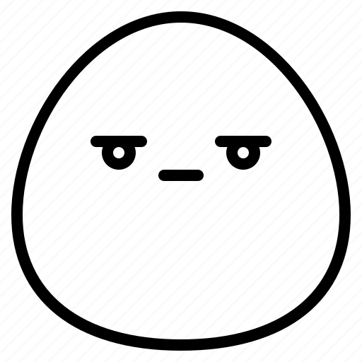 Confused, emoji, unhappy, wonder icon - Download on Iconfinder