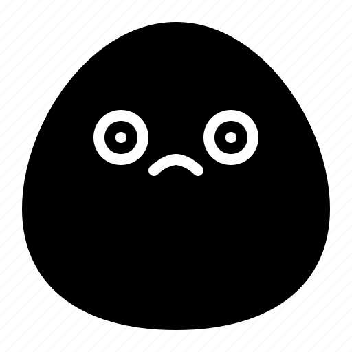 Bored, emoji, shock, unhappy icon - Download on Iconfinder
